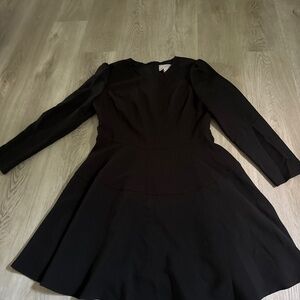 Gal meets Glam black dress